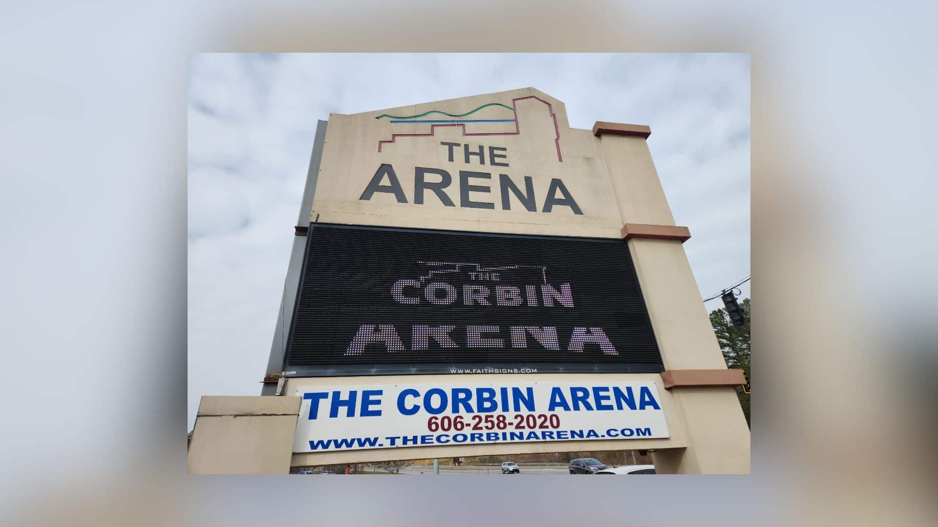Corbin approves new sign for Arena