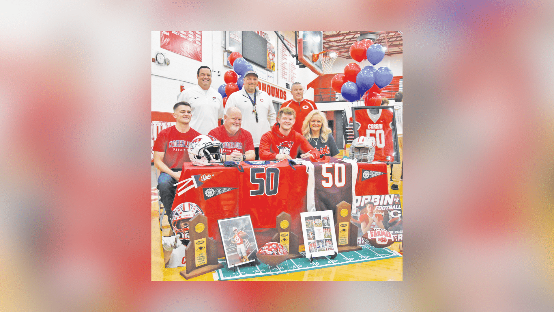 Corbin student athletes sign college letters of intent